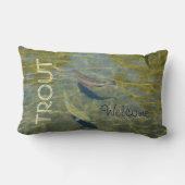 マスのはえの時間lumbarの枕マスの歓迎の枕 ランバークッション (裏面)