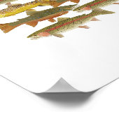 マスのアート ポスター (角)