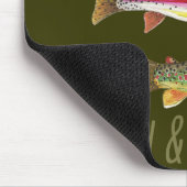 マスのキャッチとリリース マウスパッド (コーナー)