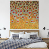 マスのスキンモンタージュ – ブラウンマス キャンバスプリント (インサイチュ (寝室))