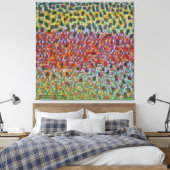 マスのスキンモンタージュ – レインボーマス キャンバスプリント (インサイチュ (寝室))