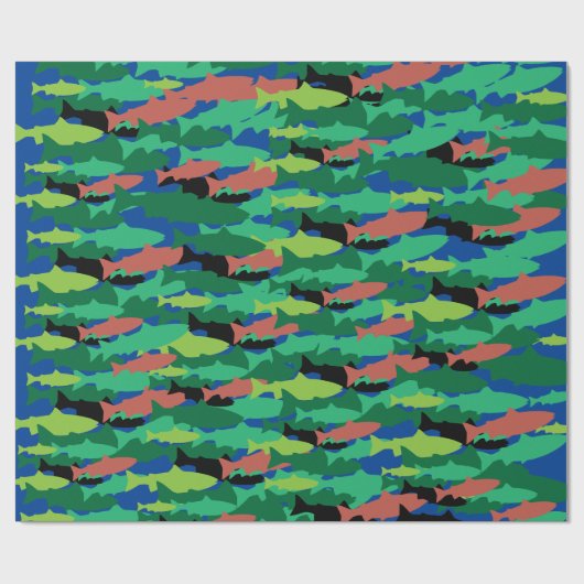 マスのスクールオブカラカスタマイズーラッピング紙 ラッピングペーパー (フラット)