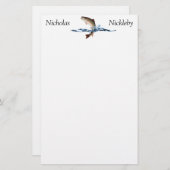 マスの乱獲 便箋 (正面/裏面)