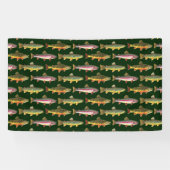 マスの列-釣り人 横断幕 (横)