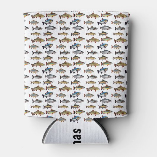 マスの学校レインボー，ブラウン，その他クールの 缶クーラー (正面)