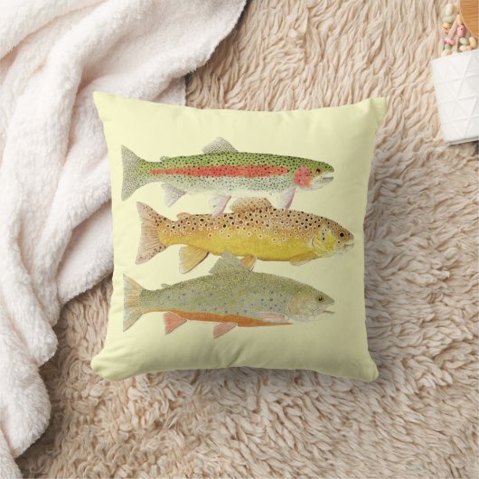 マスの枕 クッション (ブランケット)