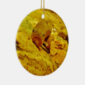 マスの流れ セラミックオーナメント (右)