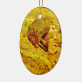 マスの流れ セラミックオーナメント (左)