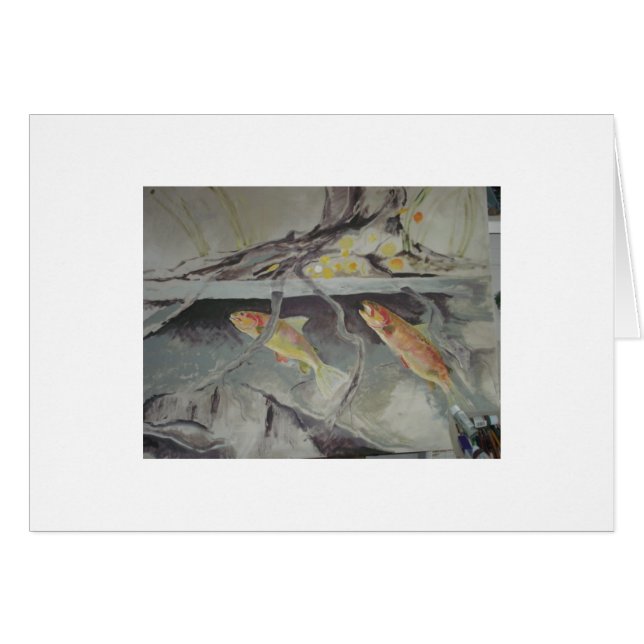 マスの食べ物を与えること (正面横)