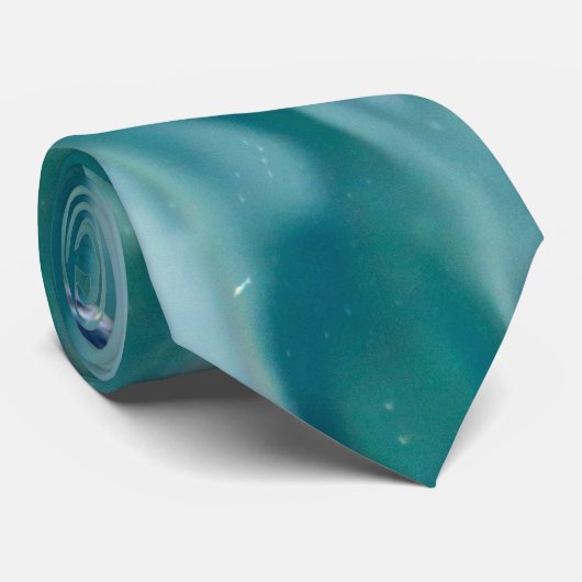 マスの魚が付いている水 ネクタイ (ロール)