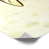 マスの魚のジャンプのポスター ポスター (角)