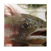 マスを手に タイル (正面)