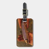 マスを手に ラゲッジタグ (正面縦)