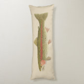 マスを特色にする大きい抱き枕 ボディピロー (裏面 (縦))