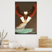 マスを釣るエガール ポスター (キッチン)