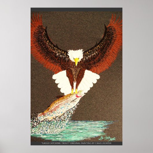 マスを釣るエガール ポスター (正面)