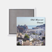 マスカット旧市街 オマーンのマスカット歴史地区 マグネット (正面/裏面)