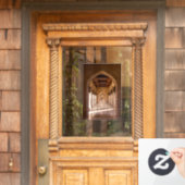 マスカット（オマーン）のスルタン・カブース大モスク ウィンドウサイン (ホームデコレーション)