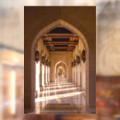 マスカット（オマーン）のスルタン・カブース大モスク ウィンドウサイン (シート2)