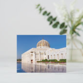 マスカット（オマーン）のスルタン・カブース大モスク ポストカード (スタンド正面)