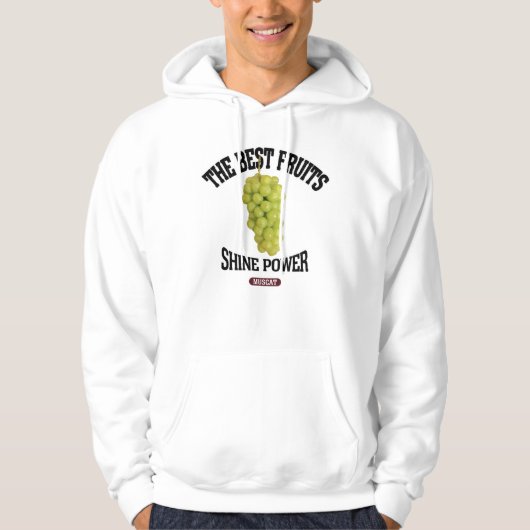 マスカット（ビンテージ風） パーカ (正面)