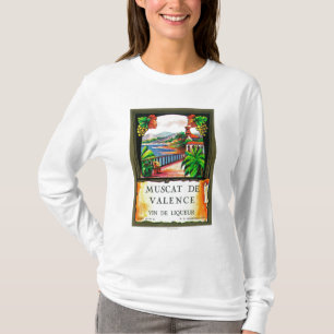 マスカットDe Valence Wine LabelEurope Tシャツ