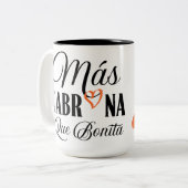 マスカブロナケボニータ ツートーンマグカップ (正面左)