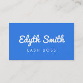 マスカラまたはまつげの名刺 名刺 (裏面)