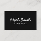 マスカラまたはまつげの名刺 名刺 (裏面)