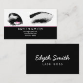 マスカラまたはまつげの名刺 名刺 (正面/裏面)
