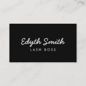 マスカラまたはまつげの名刺-色 名刺 (裏面)