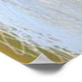 マスカラを塗る女性 – ポスター (角)