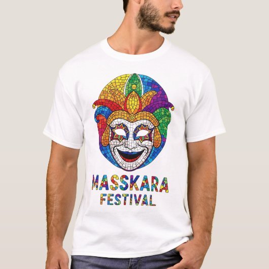 マスカラフェスティバル Tシャツ (正面)