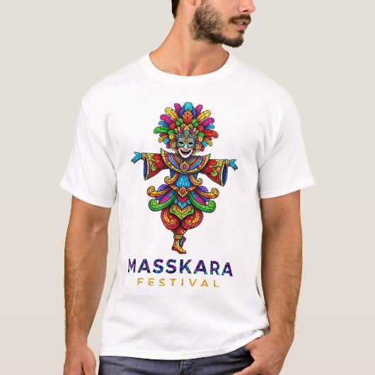 マスカラフェスティバル Tシャツ (正面)