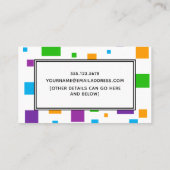 マスカラフルクMommy Playdate通話カード コーリングカード (裏面)