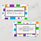 マスカラフルクMommy Playdate通話カード コーリングカード (正面/裏面)