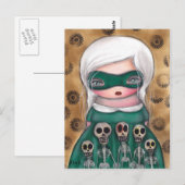 マスカラ ポストカード (正面/裏面)