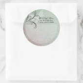 マスカレードの宛名ラベルシール ラウンドシール (バッグ)