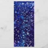 マスカレードの編集可能なテーマパーティーメニューカード メニュー (裏面)