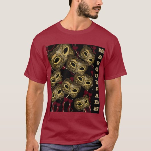 マスカレードアート Tシャツ (正面)