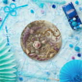 マスカレードガーデンロマンス | BellaVille ブライダル ペーパープレート (パーティー)