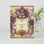 マスカレードガーデンロマンス | BellaVille ブライダル 招待状 (スタンド正面)