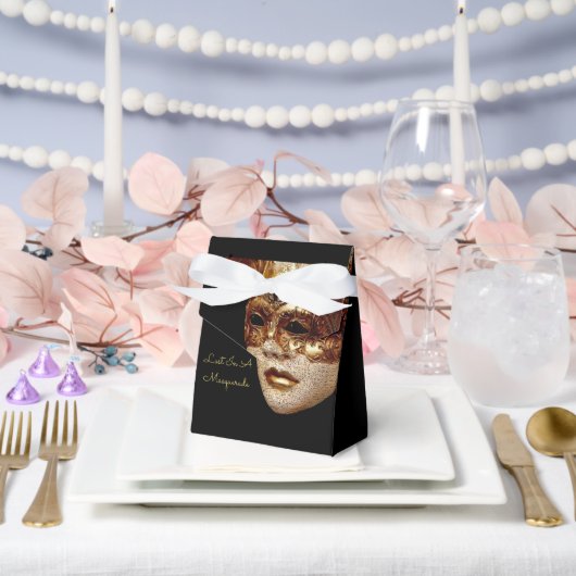 マスカレードハロウィンダンスパーティーで迷子 フェイバーボックス (ウェディング)