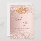 マスカレードバラ金ゴールドサンキューカード 招待状 (正面)