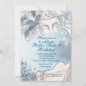 マスカレードバースデーパーティ招待状 招待状 (裏面)