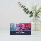 マスカレードパーティー、パーティーイベントプランナー 名刺 (スタンド正面)