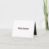 マスカレードパーティーRSVP 招待状 (裏面)