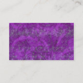 マスカレードボールマスク紫結婚の座席表 プレイスカード (裏面)