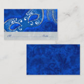 マスカレードボールマーディグラ結婚スの座席表 プレイスカード (正面/裏面)