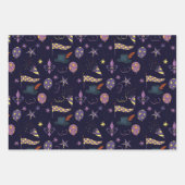 マスカレードマルディグラスラップ紙シート ラッピングペーパーシート (正面3)